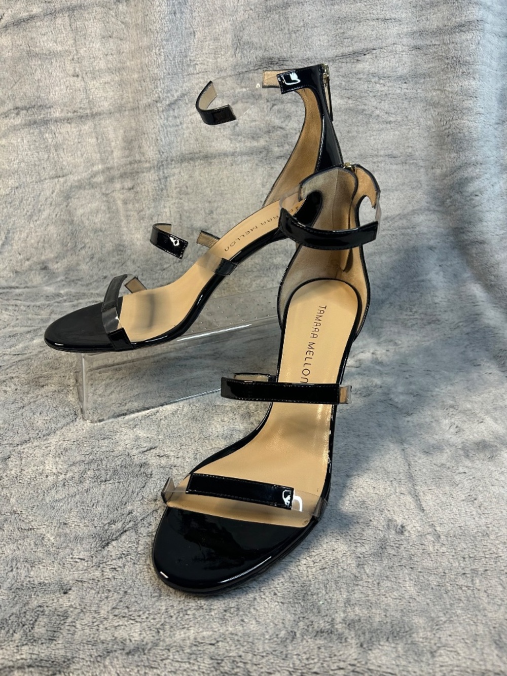 Tamara Mellon Frontline strappy heeled sandals. Size 39 - Picture 9 of 9